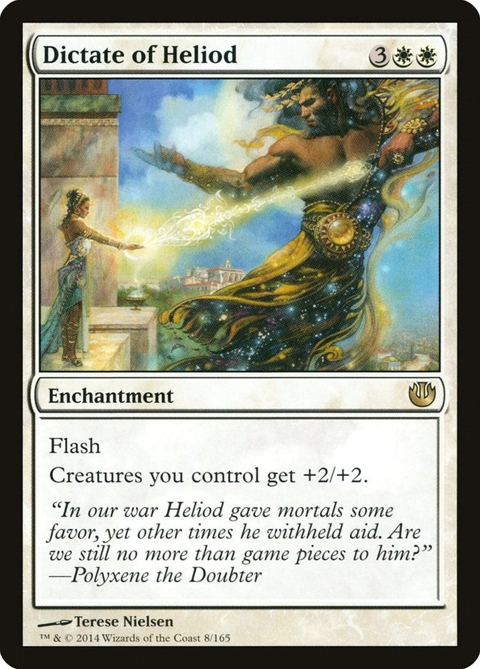 Image for Dictate of Heliod (8) (Journey Into Nyx) - Magic: The Gathering