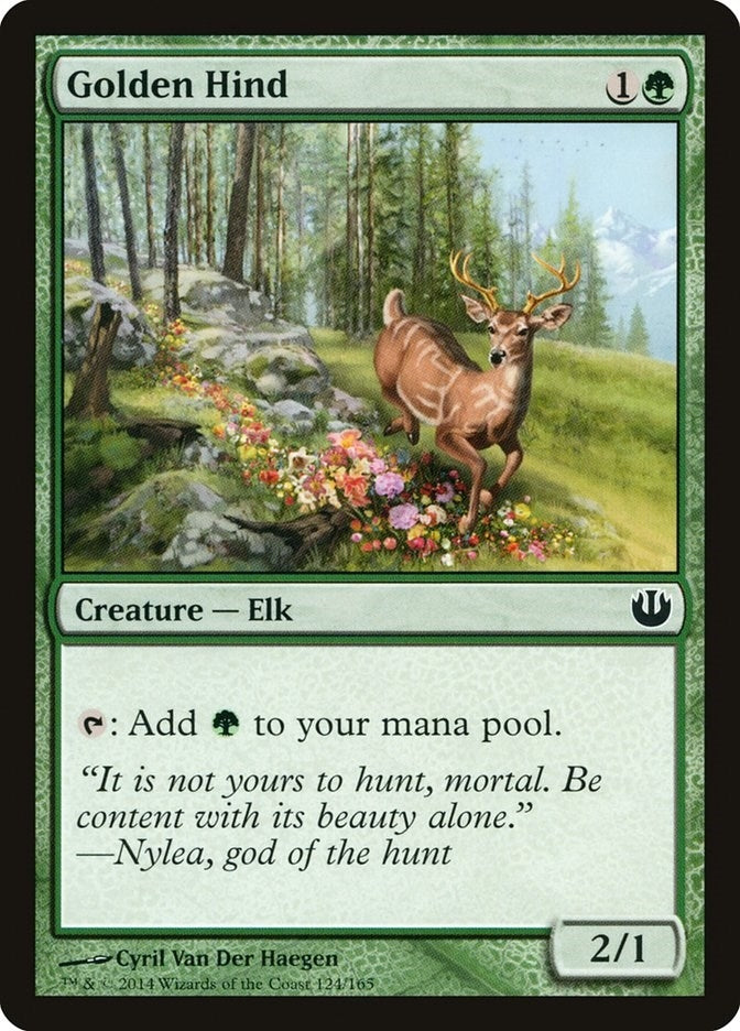 Image for Golden Hind (124) (Journey Into Nyx) - Magic: The Gathering
