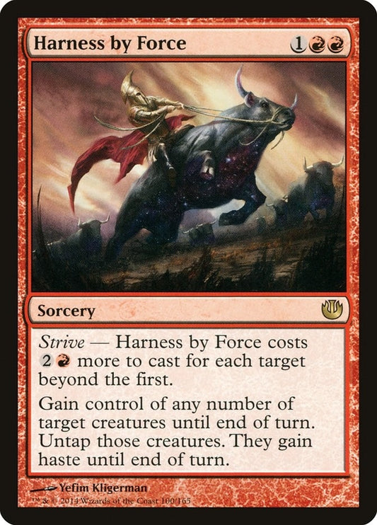 Image for Harness by Force (100) (Journey Into Nyx) - Magic: The Gathering