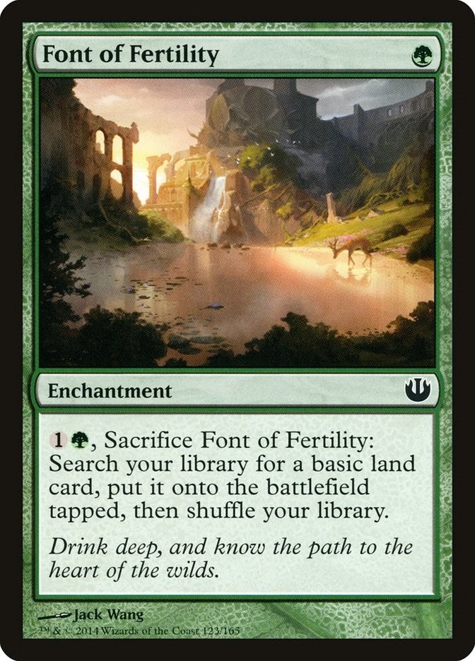 Image for Font of Fertility (123) (Journey Into Nyx) - Magic: The Gathering