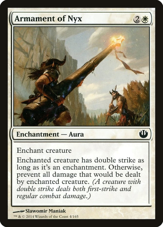 Image for Armament of Nyx (4) (Journey Into Nyx) - Magic: The Gathering