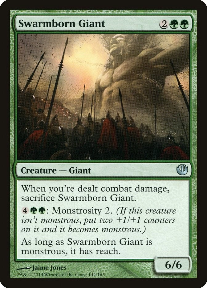 Image for Swarmborn Giant (144) (Journey Into Nyx) - Magic: The Gathering