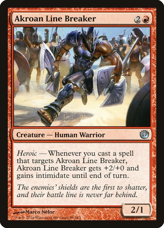 Image for Akroan Line Breaker (88) (Journey Into Nyx) - Magic: The Gathering