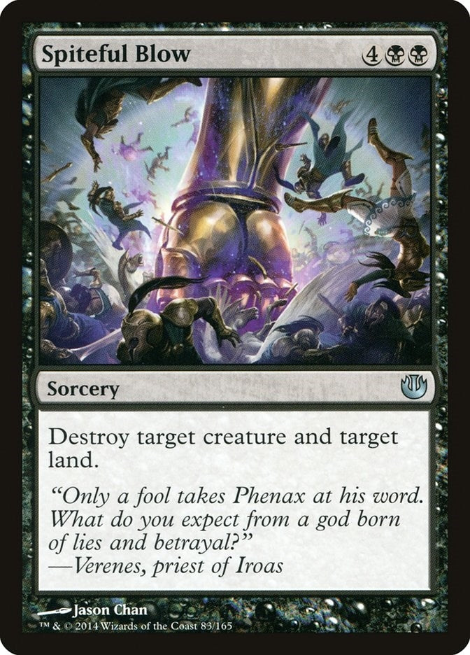 Image for Spiteful Blow (83) (Journey Into Nyx) - Magic: The Gathering