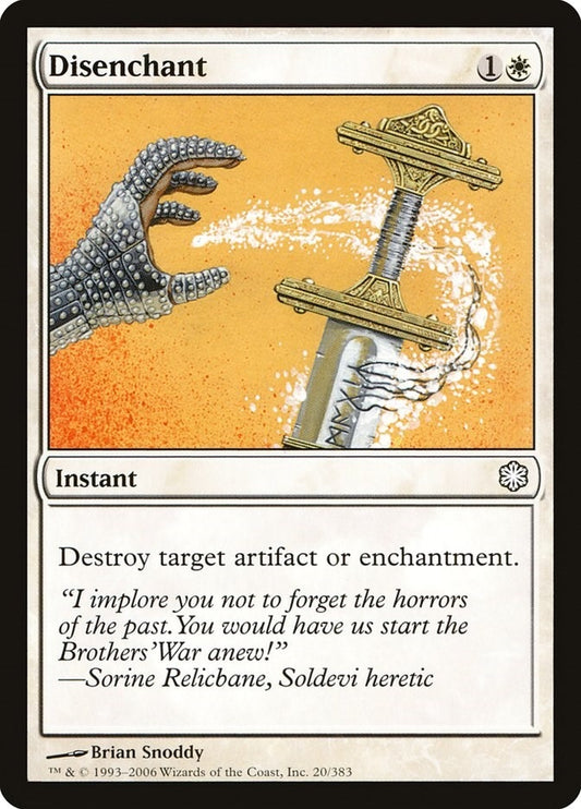 Image for Disenchant (20) (Coldsnap Theme Deck Reprints) - Magic: The Gathering