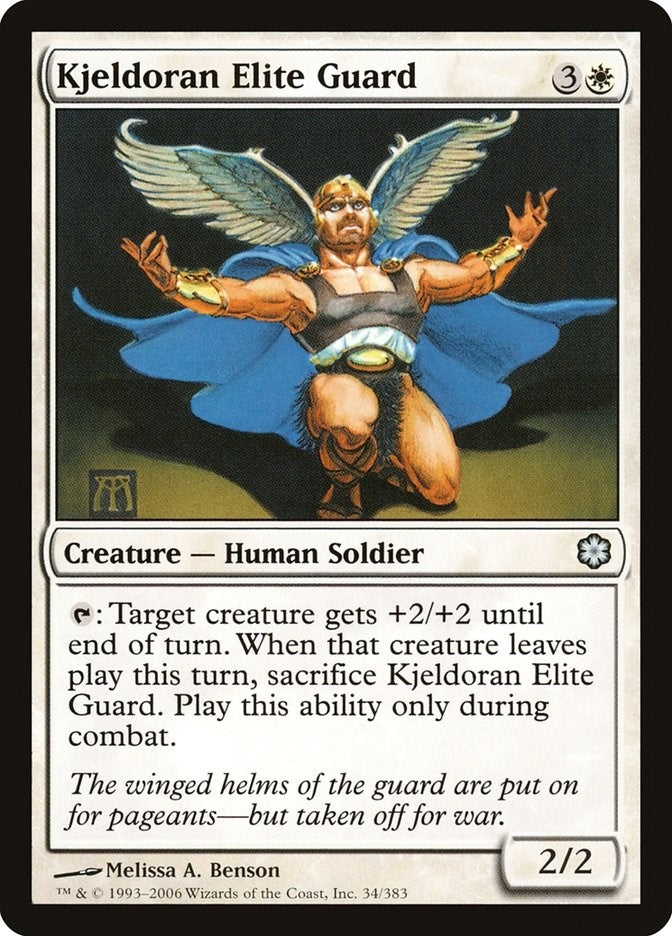 Image for Kjeldoran Elite Guard (34) (Coldsnap Theme Deck Reprints) - Magic: The Gathering