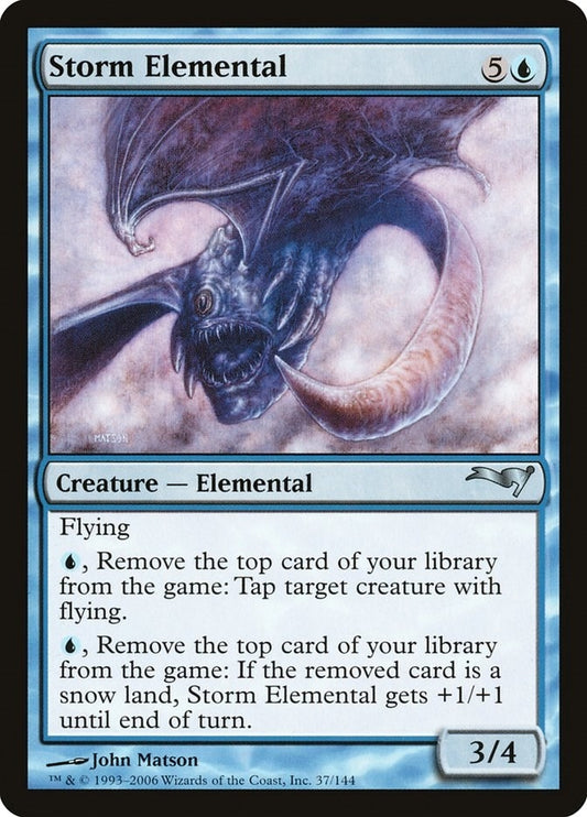 Image for Storm Elemental (37) (Coldsnap Theme Deck Reprints) - Magic: The Gathering