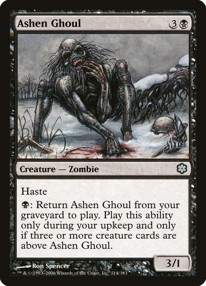 Image for Ashen Ghoul (114) (Coldsnap Theme Deck Reprints) - Magic: The Gathering