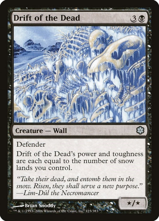 Image for Drift of the Dead (123) (Coldsnap Theme Deck Reprints) - Magic: The Gathering