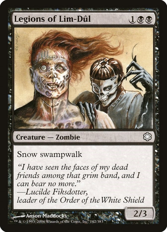 Image for Legions of Lim-Dul (142) (Coldsnap Theme Deck Reprints) - Magic: The Gathering