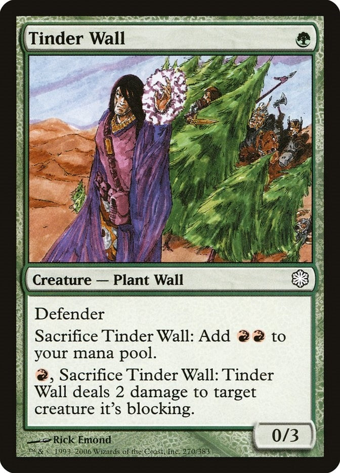 Image for Tinder Wall (270) (Coldsnap Theme Deck Reprints) - Magic: The Gathering