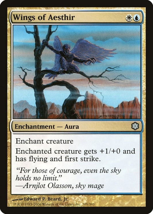 Image for Wings of Aesthir (305) (Coldsnap Theme Deck Reprints) - Magic: The Gathering