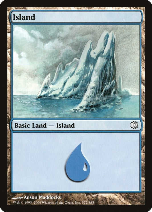 Image for Island (372) (372) (Coldsnap Theme Deck Reprints) - Magic: The Gathering
