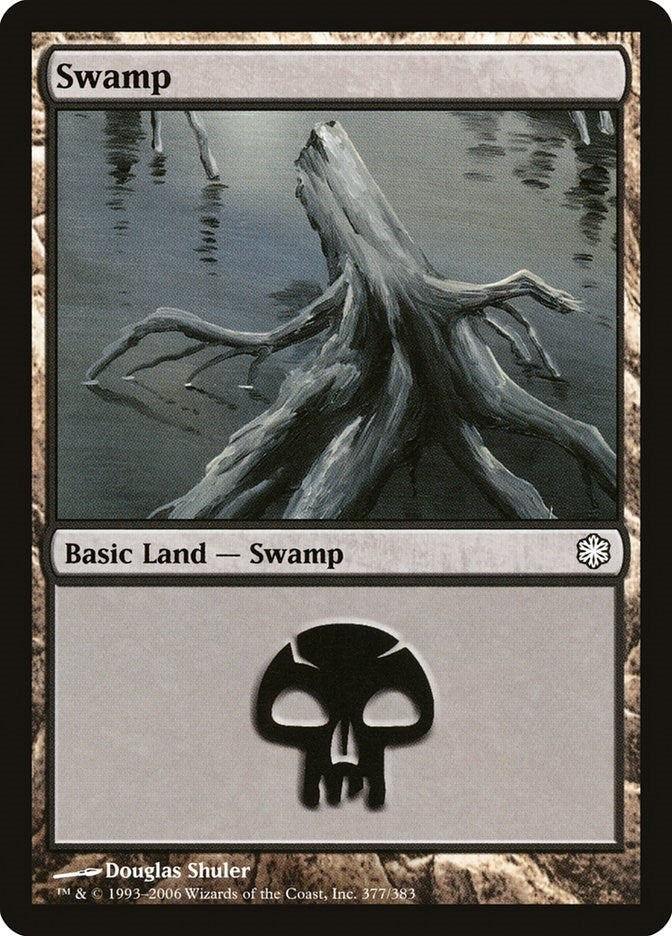 Image for Swamp (377) (377) (Coldsnap Theme Deck Reprints) - Magic: The Gathering