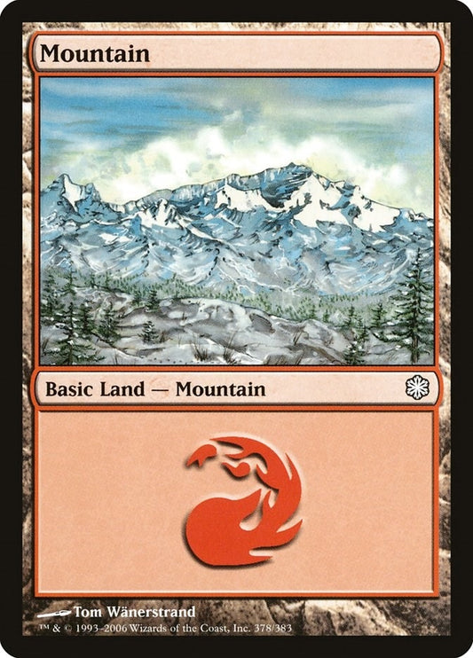 Image for Mountain (378) (378) (Coldsnap Theme Deck Reprints) - Magic: The Gathering
