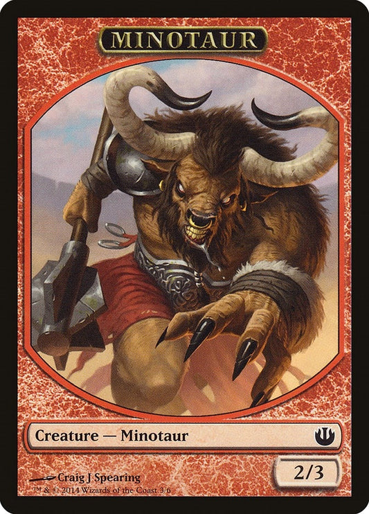Image for Minotaur Token (3) (Journey Into Nyx) - Magic: The Gathering
