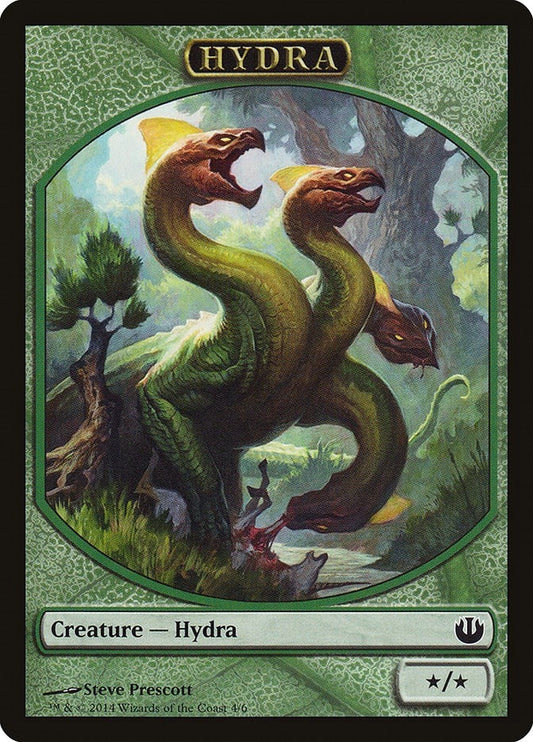 Image for Hydra Token (4) (Journey Into Nyx) - Magic: The Gathering