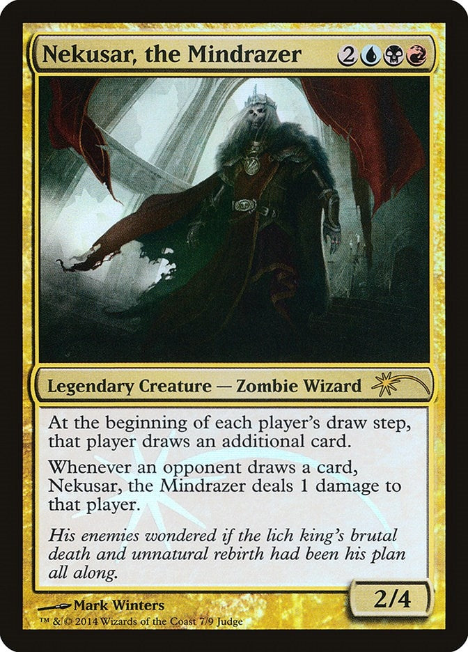 Image for Nekusar, the Mindrazer (7) (Judge Promos) - Magic: The Gathering