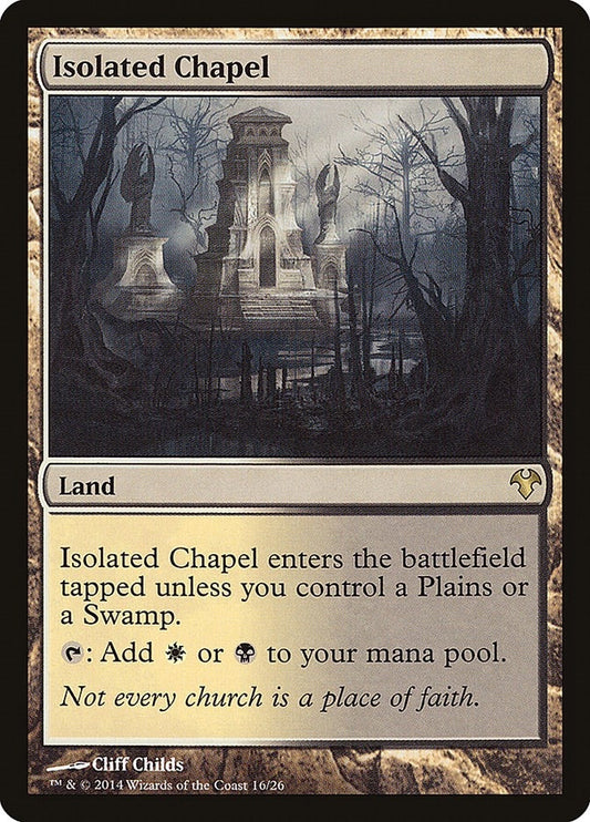 Image for Isolated Chapel (16) (Magic Modern Event Deck) - Magic: The Gathering