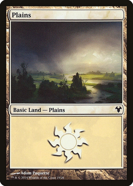 Image for Plains (19) (Magic Modern Event Deck) - Magic: The Gathering