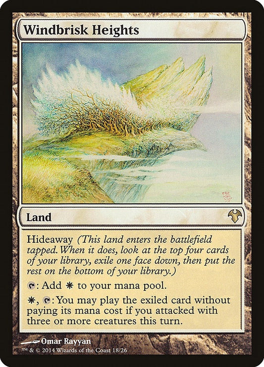 Image for Windbrisk Heights (18) (Magic Modern Event Deck) - Magic: The Gathering