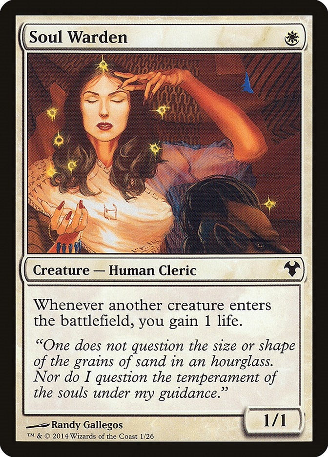 Image for Soul Warden (1) (Magic Modern Event Deck) - Magic: The Gathering