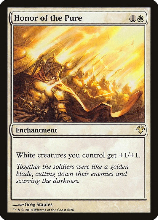 Image for Honor of the Pure (6) (Magic Modern Event Deck) - Magic: The Gathering