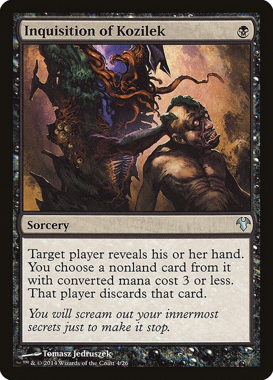 Image for Inquisition of Kozilek (4) (Magic Modern Event Deck) - Magic: The Gathering