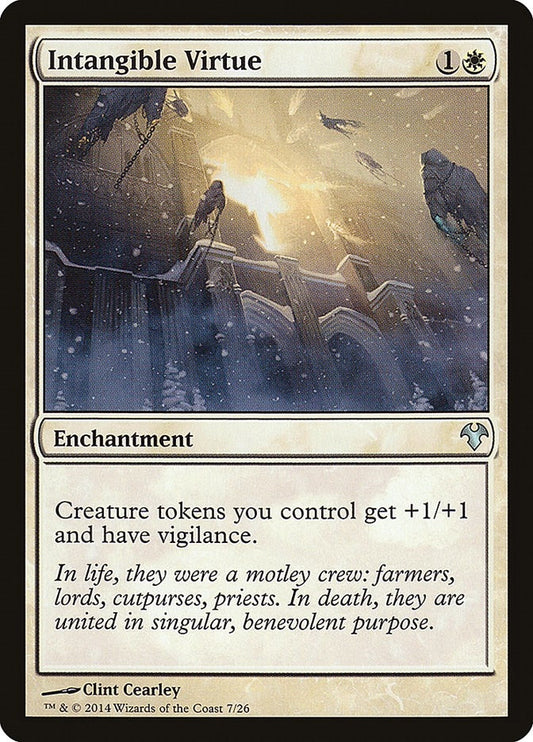 Image for Intangible Virtue (7) (Magic Modern Event Deck) - Magic: The Gathering