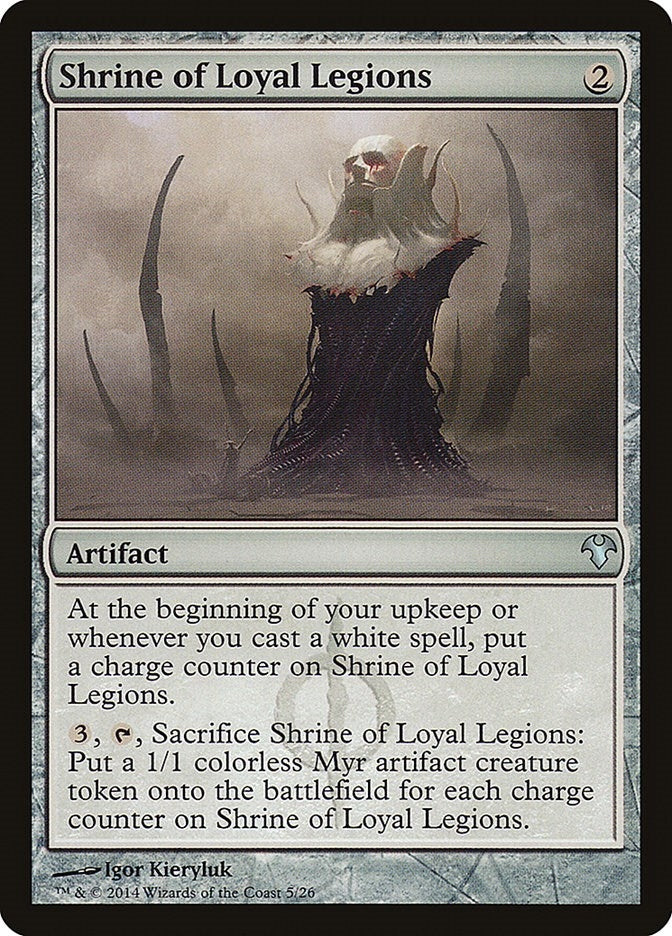 Image for Shrine of Loyal Legions (5) (Magic Modern Event Deck) - Magic: The Gathering