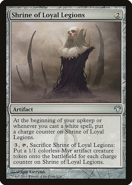 Image for Shrine of Loyal Legions (5) (Magic Modern Event Deck) - Magic: The Gathering
