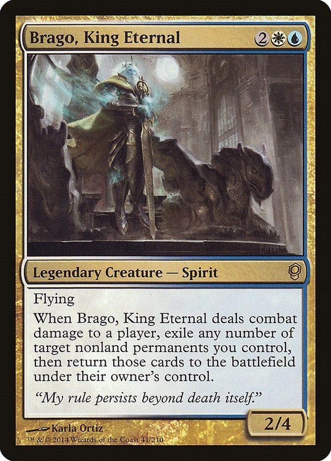 Image for Brago, King Eternal (41) (Conspiracy) - Magic: The Gathering
