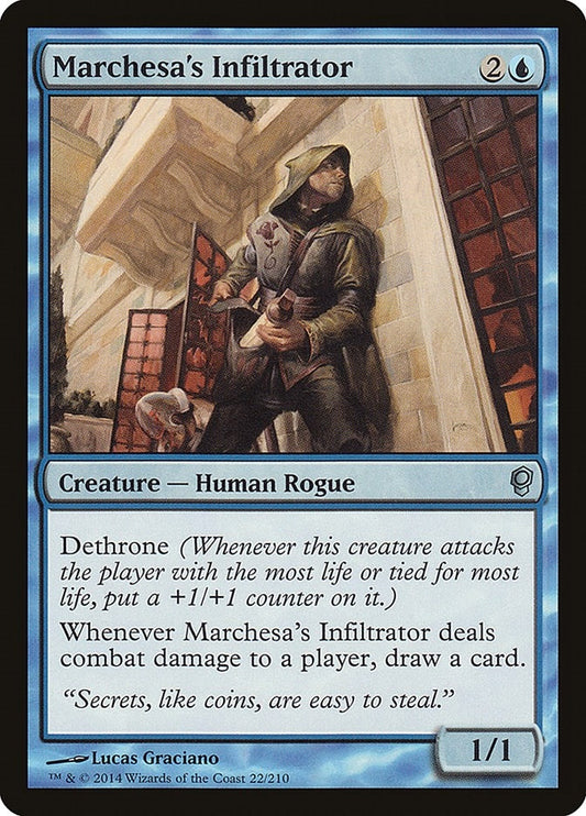 Image for Marchesa's Infiltrator (22) (Conspiracy) - Magic: The Gathering