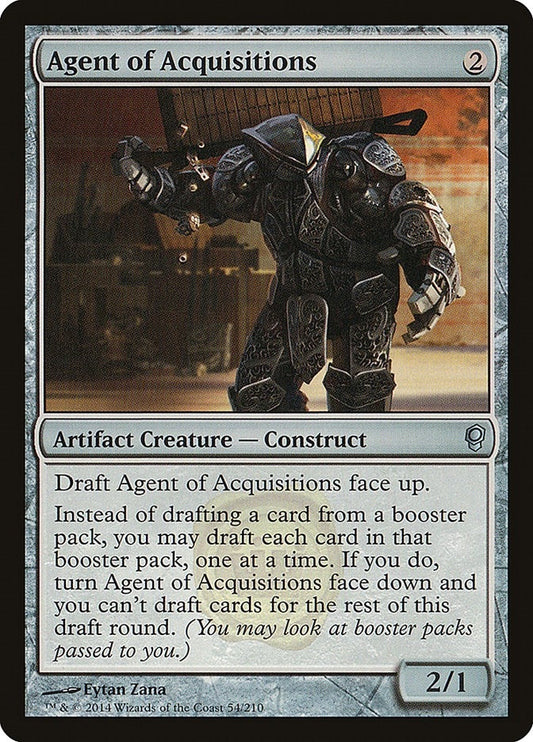 Image for Agent of Acquisitions (54) (Conspiracy) - Magic: The Gathering