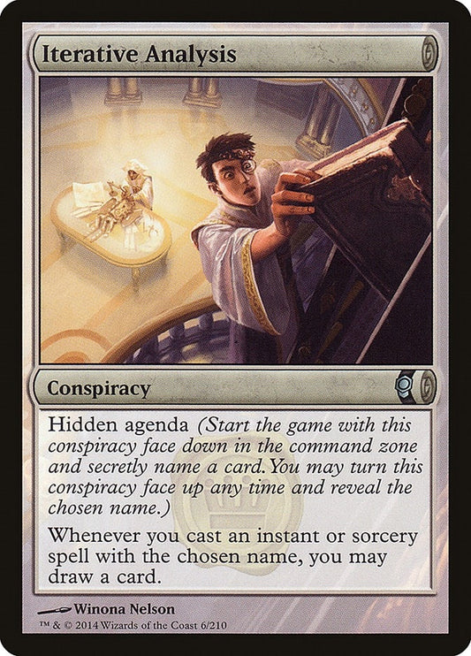 Image for Iterative Analysis (6) (Conspiracy) - Magic: The Gathering