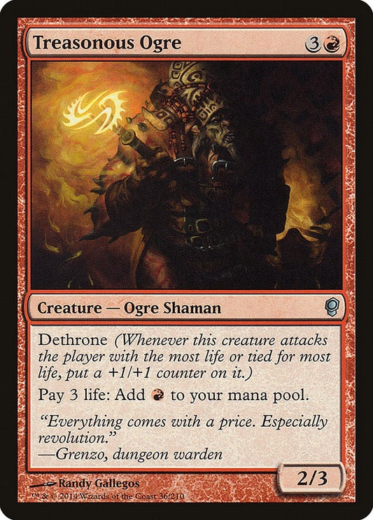 Image for Treasonous Ogre (36) (Conspiracy) - Magic: The Gathering