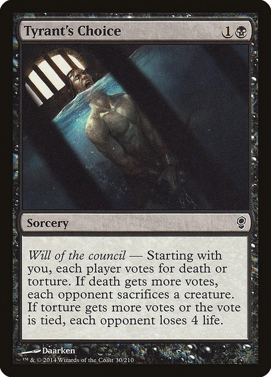 Image for Tyrant's Choice (30) (Conspiracy) - Magic: The Gathering
