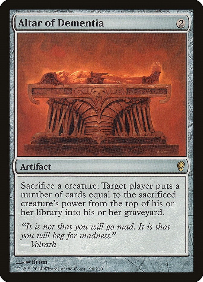 Image for Altar of Dementia (196) (Conspiracy) - Magic: The Gathering