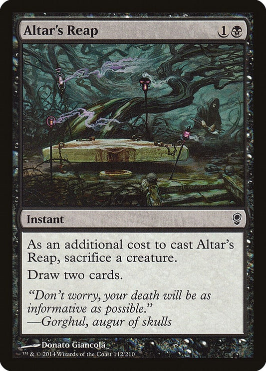 Image for Altar's Reap (112) (Conspiracy) - Magic: The Gathering