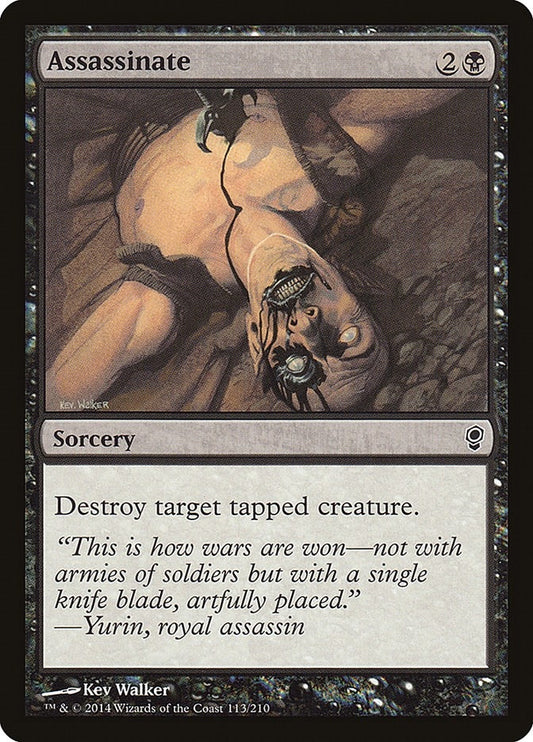 Image for Assassinate (113) (Conspiracy) - Magic: The Gathering