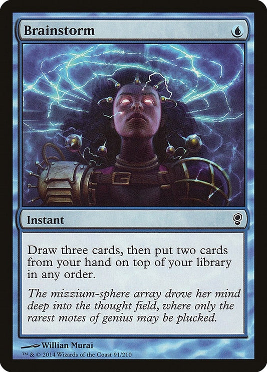 Image for Brainstorm (91) (Conspiracy) - Magic: The Gathering