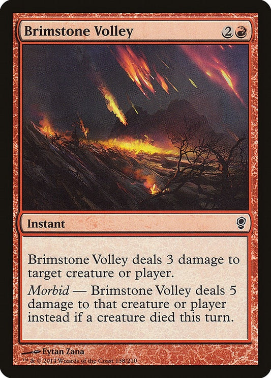 Image for Brimstone Volley (138) (Conspiracy) - Magic: The Gathering