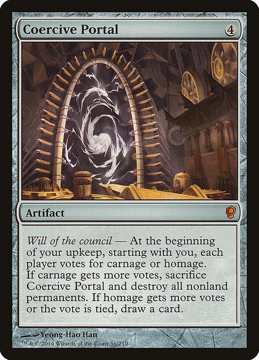 Image for Coercive Portal (56) (Conspiracy) - Magic: The Gathering
