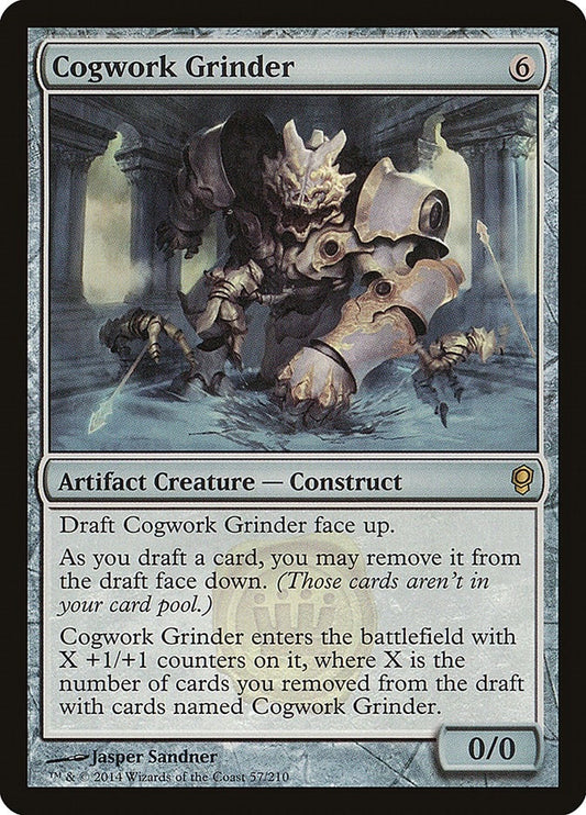 Image for Cogwork Grinder (57) (Conspiracy) - Magic: The Gathering