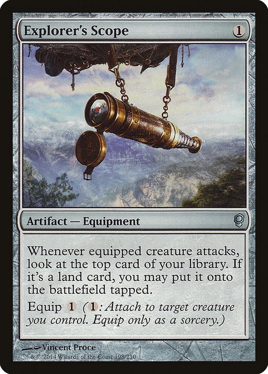 Image for Explorer's Scope (198) (Conspiracy) - Magic: The Gathering