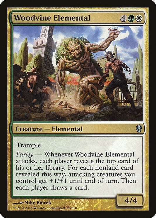 Image for Woodvine Elemental (52) (Conspiracy) - Magic: The Gathering