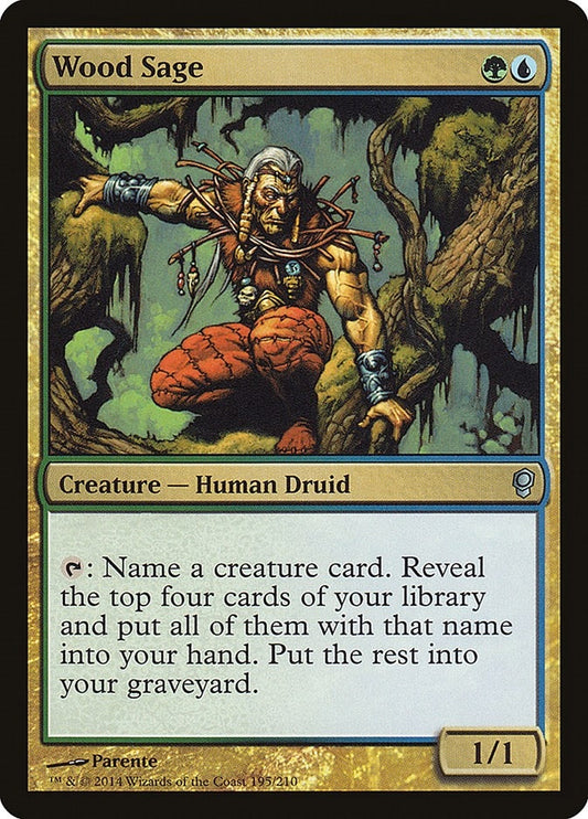 Image for Wood Sage (195) (Conspiracy) - Magic: The Gathering