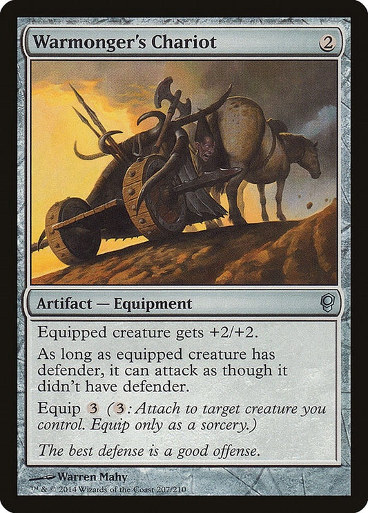 Image for Warmonger's Chariot (207) (Conspiracy) - Magic: The Gathering