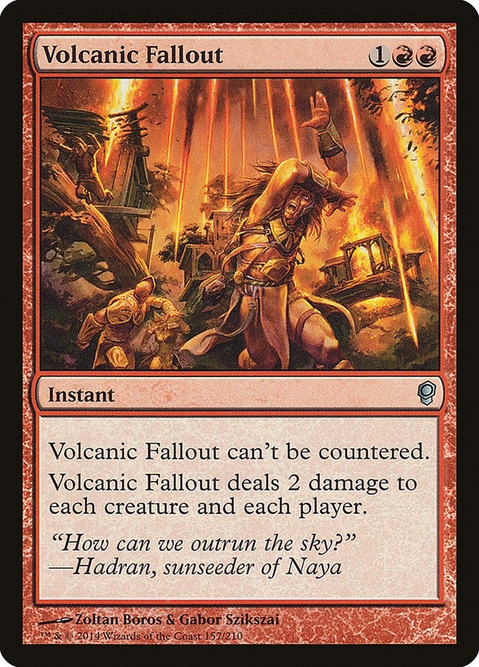 Image for Volcanic Fallout (157) (Conspiracy) - Magic: The Gathering