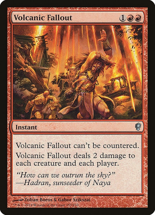 Image for Volcanic Fallout (157) (Conspiracy) - Magic: The Gathering